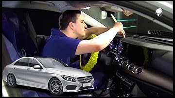 Mercedes-Benz E-Class - Removing the display module | W213