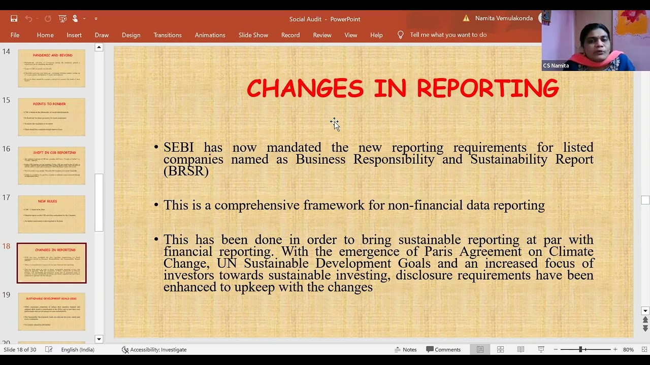 CPE Seminar on Social audit with reference to corporate social responsibility held on Dec -27th 2022