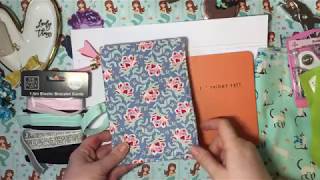 My first attempt at sewing a travelers notebook!
