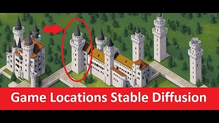 Game locations with Stable Diffusion