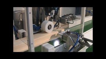 Nr  121 Clips mounting machine with return conveyor