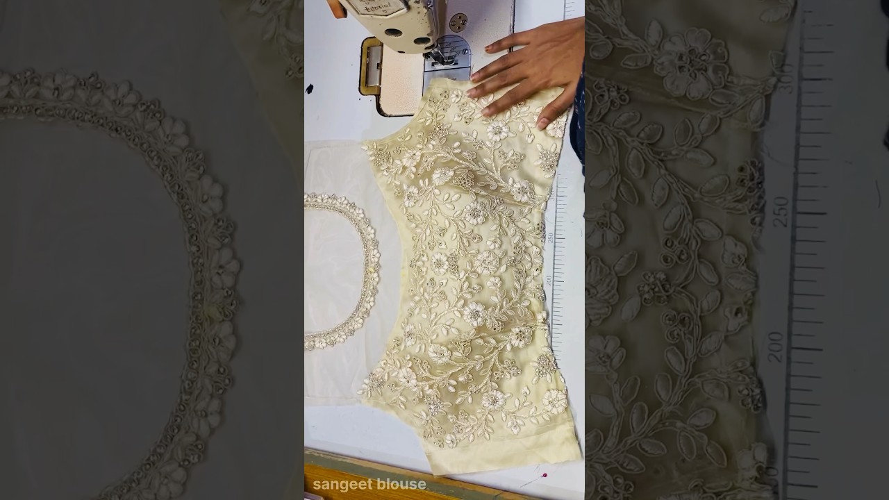 ✨Bridal inner wala  back neck design 😘Full video jarur dekhe 