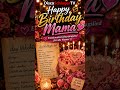 🎵 Happy Birthday Mama ❤️ | Weil du das Wichtigste bist