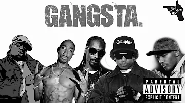 GANGSTA - Old School Hip-Hop Playlist 2023 | 2pac ft. Snoop Dogg, Dr Dre, Eazy-E, Mobb Deep #rap