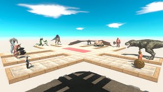 Random Battle Royale Sky Arena  Animal Revolt Battle Simulator