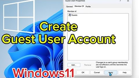 How to Create a Guest Account in Windows 11 | Safe & Easy Method (2025)