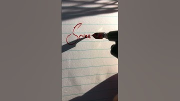 Screaming #art #calligraphy #asmr #satisfying #cursivewriting #calligraphymasters