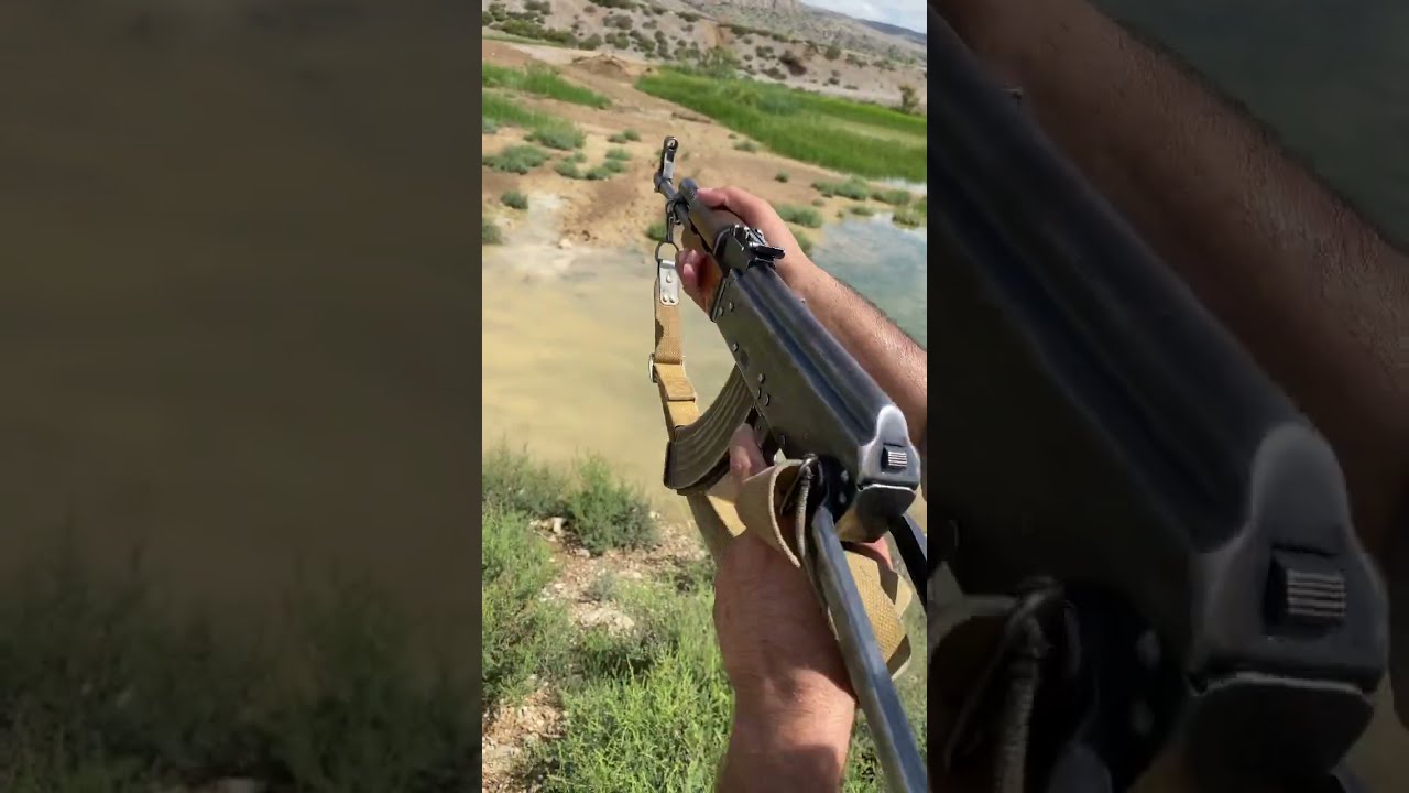 AKM Test Fire Shortsfeed Shortvideo Ak47rifle Ak47firing Youtubeshorts Trending Ak47