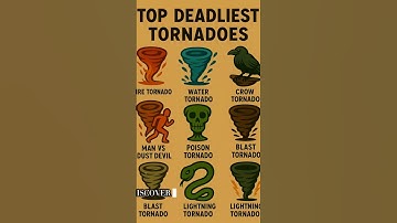 DISCOVER TYPES OF DEDLYIST TORNADOS PT:2#tornado #trendingshorts #animals #viralvideo #snake