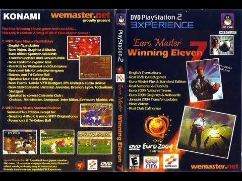 Winning Eleven 7 Euro Master 2004 PS2 PCSX2 Iso Download