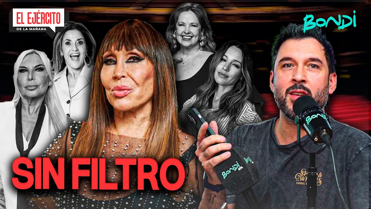 MORIA SOLTÓ LA LENGUA KARATECA Y FULMINÓ A TODA LA FARÁNDULA | EL EJÉRCITO 25/02 #bondi #lam