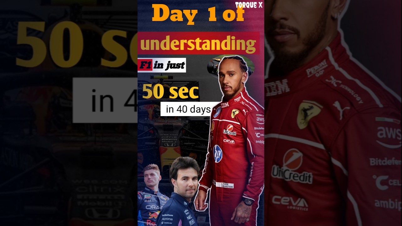 day-1 of understanding F1 in 40 days