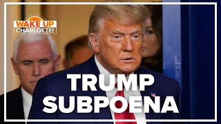 ⁣Donald Trump facing subpoena from Jan. 6 House Committee