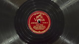 Open Road • John Charles Thomas (EMG Mark Xb Oversize Gramophone)