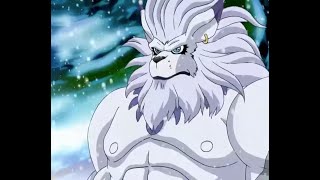 Digimon Season 4, but only when IceLeomon speaks (English dub)