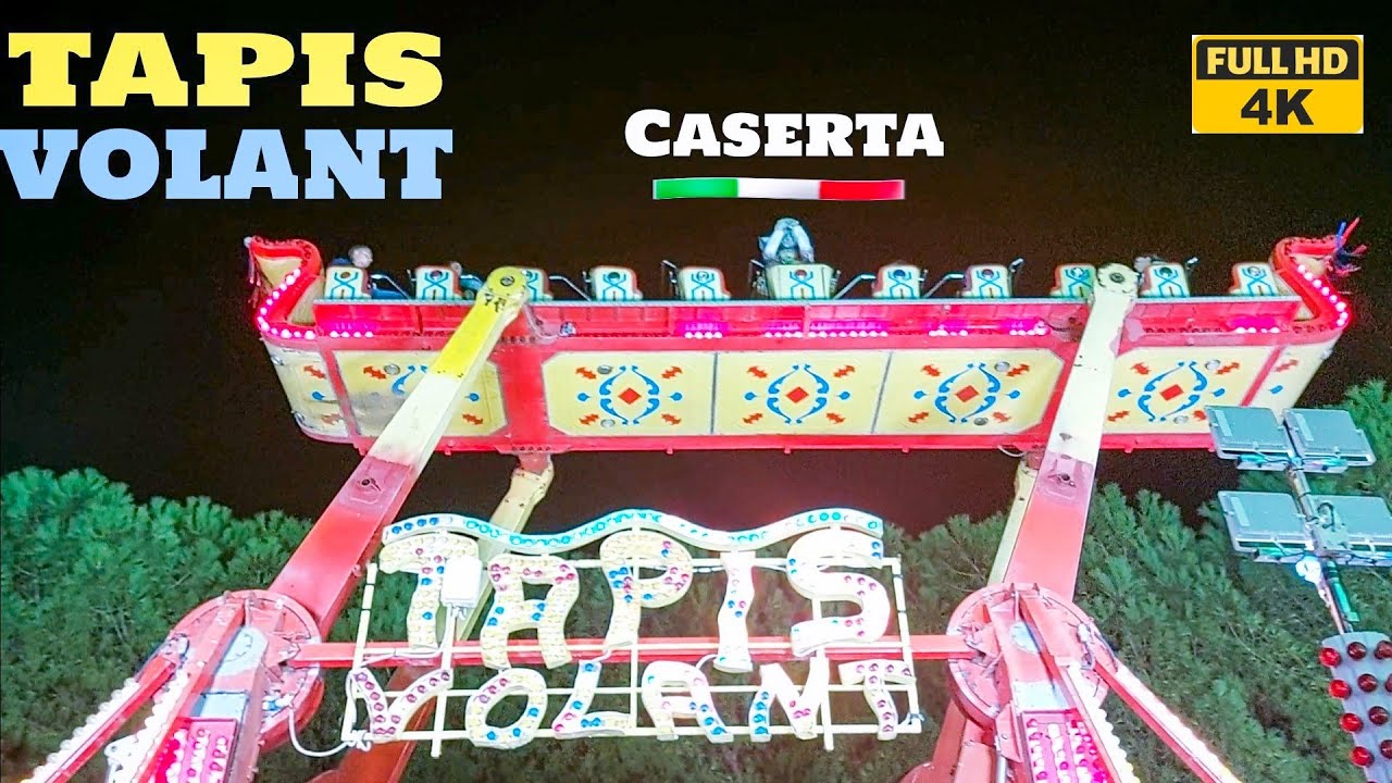 Maddaloni Giostre 2022 🇮🇹 Tapis Volant [4K] lunapark