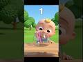 Number Song | Learn Numbers 1 to 5 | Nursery Rhymes & Kids Songs #shorts #childrensongs #babysongs