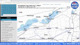 LIVE - Tracking snow and taking your questions on the Lake Snow Storm.