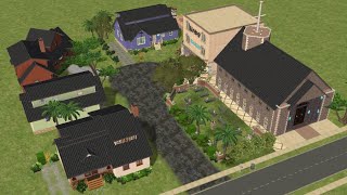 Sims 2 Build: Realistic Cult (Tour)