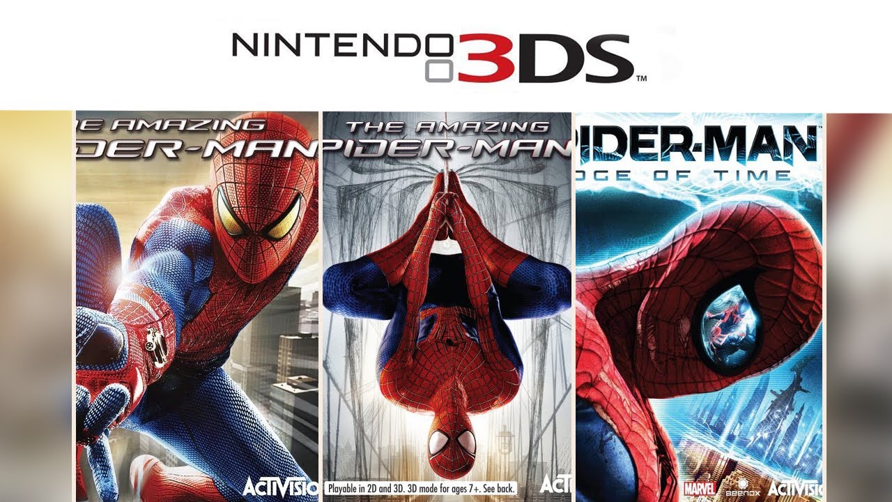 Человек паук на Нинтендо. Nintendo DS Spider man. The amazing Spider-man Nintendo 3ds. Spider man 3 Nintendo DS.