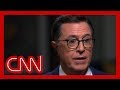 Stephen Colbert: This is the odd thing about Trump ...