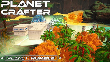 EXPLORING some of the NEW BIOME | Planet Crafter Planet Humble S2E11