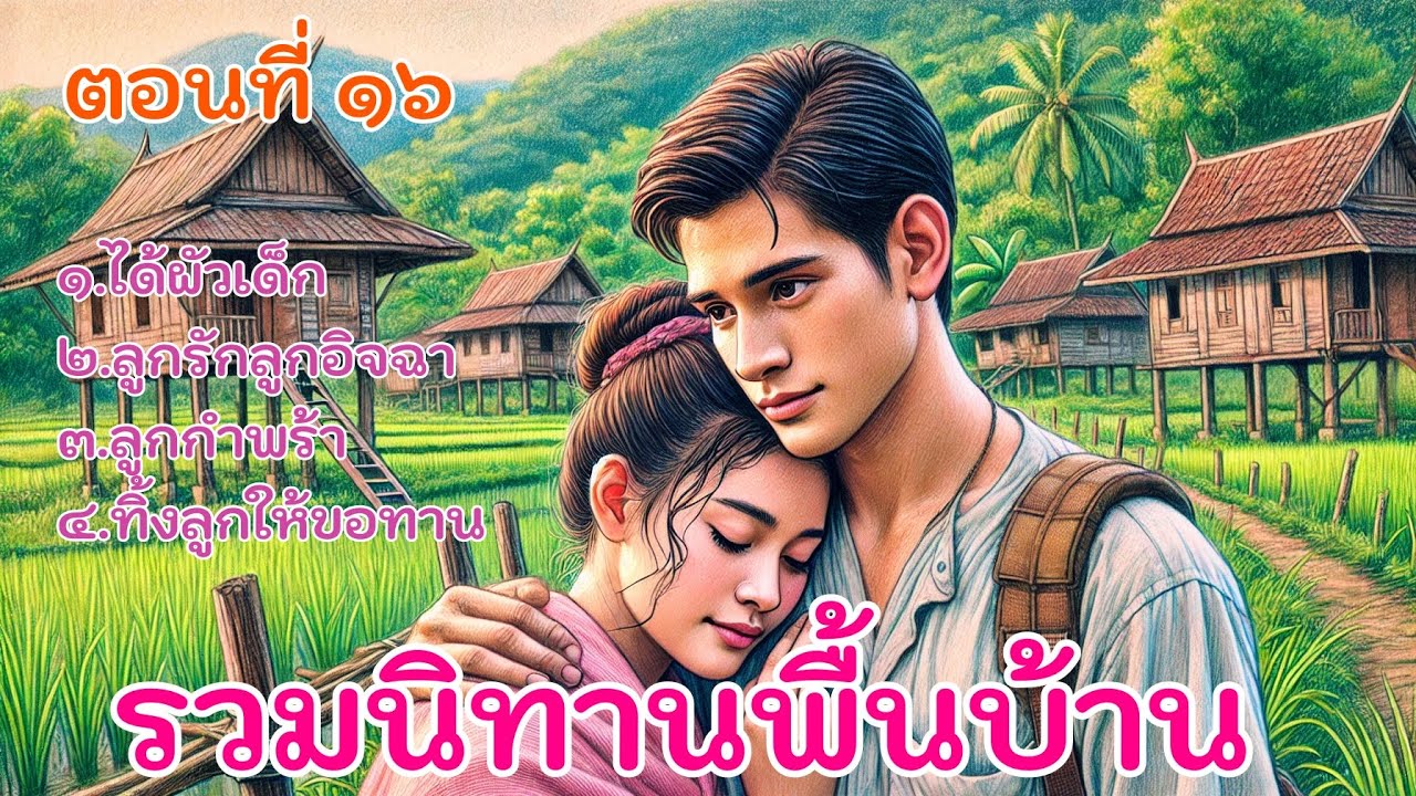 รวมนิทานพื้นบ้าน  ตอนที่ ๑๖  ฟังก่อนนอน นิทานสอนใจ 
