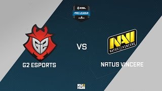 ESL Pro League Season 4 - G2 Esports vs NaVi - map 1 - de_dust2