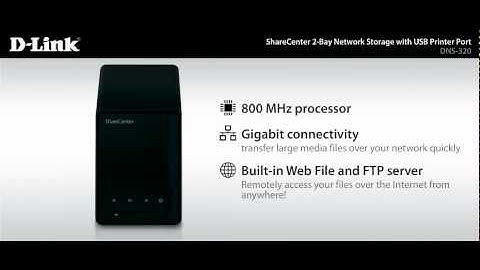 Meet the ShareCenter 2-Bay Network Storage with USB Printer Port