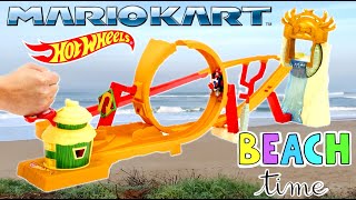 Mario Kart Hot Wheels, Jungle Kingdom Raceway BEACH Time‼️
