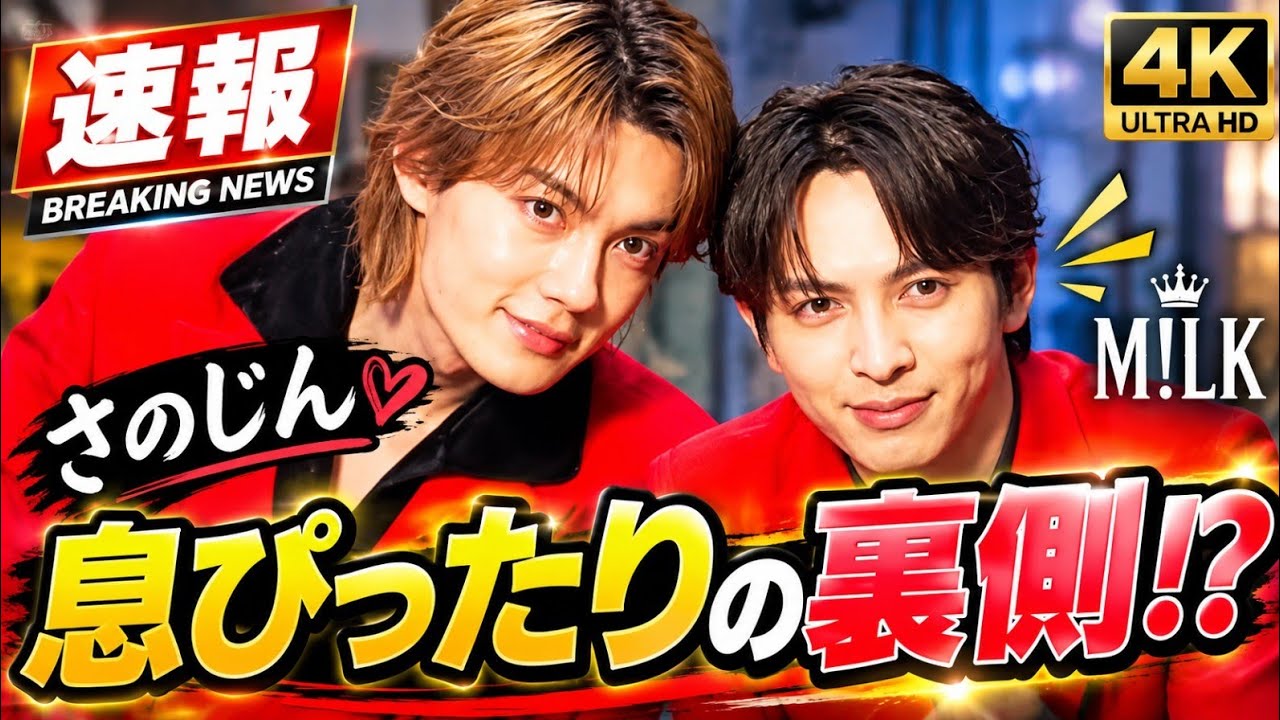 M!LK さのじん　ひっつきホルダー　佐野勇斗　吉田仁人 衝撃】M!LK佐野勇斗＆吉田仁人“さのじん”の仲良しぶりがヤバい！密着2