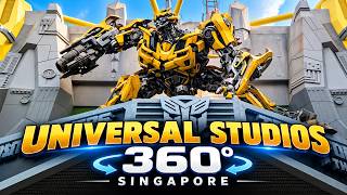 Universal Studios Singapore 360° 4K 🎢 | Immersive POV Virtual Tour | Nomadographer 4K Virtual Tour