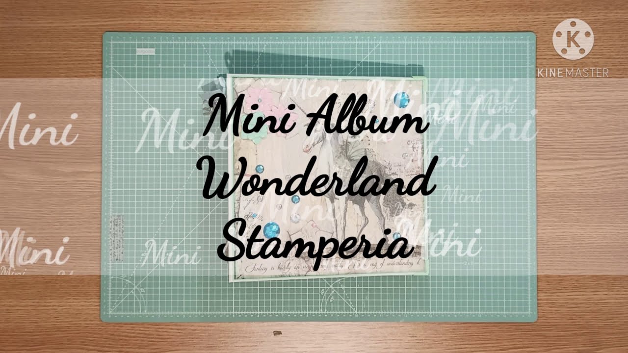 Mini Album Wonderland Stamperia