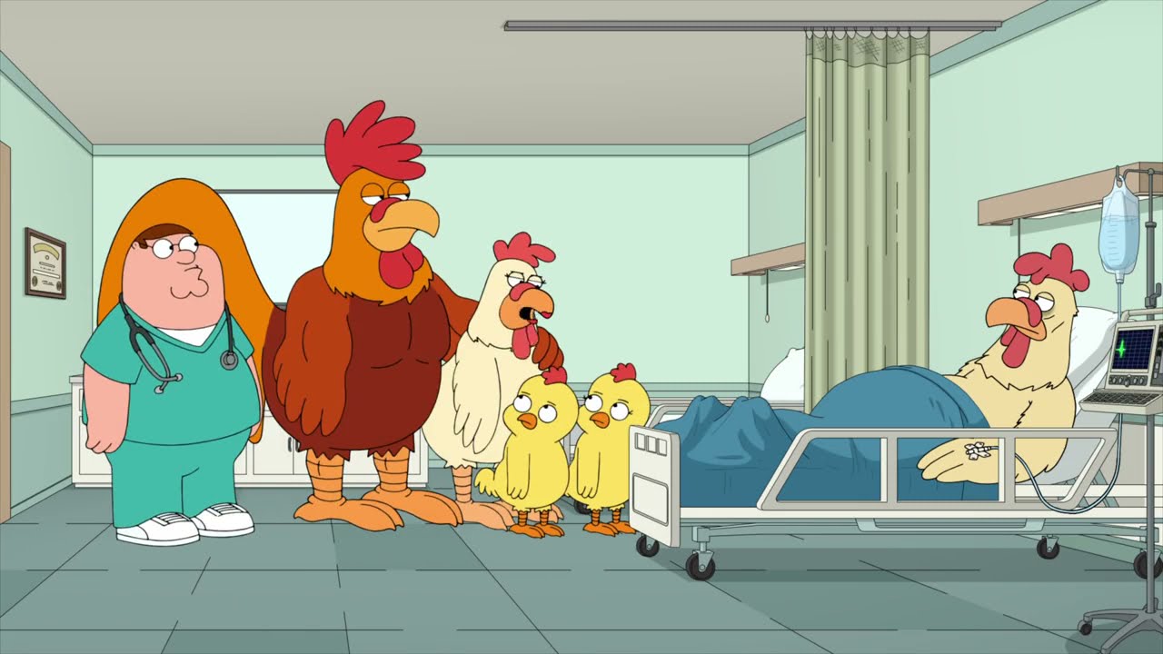 Family Guy - Cocks are chickens - YouTube.