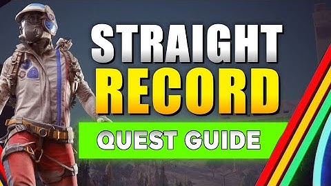 ARC Raiders Straight Record Quest Guide