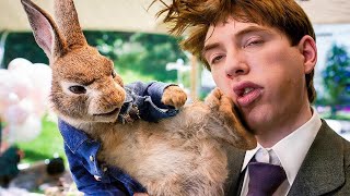 ارنب ذكي بيعمل مقالب فى صاحب المزرعة عشان يسرق منه الجزر  ملخص فيلم Peter Rabbit