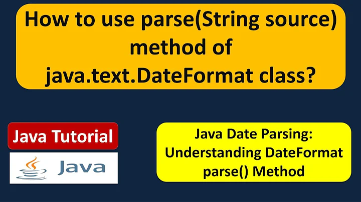 How to use parse(String source) method of java.text.DateFormat class?