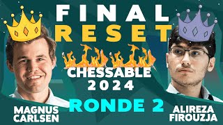 FINAL RESET 2 MAGNUS CARLSEN VS ALIREZA CHESSABLE 2024 - Final Penentuan Juara Turnamen Catur Dunia