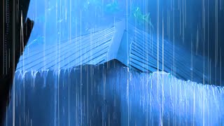 Fall Asleep in Under 3 Minutes with Heavy Rainstorm at Night  Rain Sounds for Sleeping