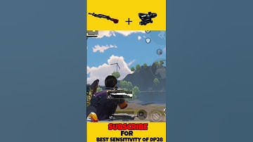 Best sensitivity of DP28 and 4x|no Recoil spray with gyroscope🔥#short#bgmishorts #shortfeed