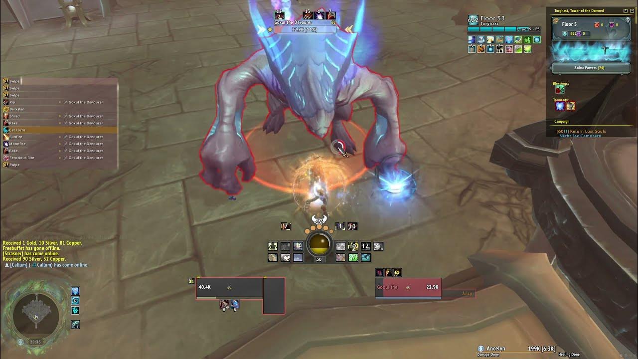 Flawless Upper Reaches Layer 9, Restoration Druid YouTube