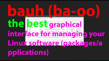bauh The best graphical interface for managing your Linux software Arch, Debian