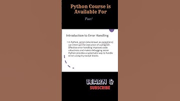 Python Errors