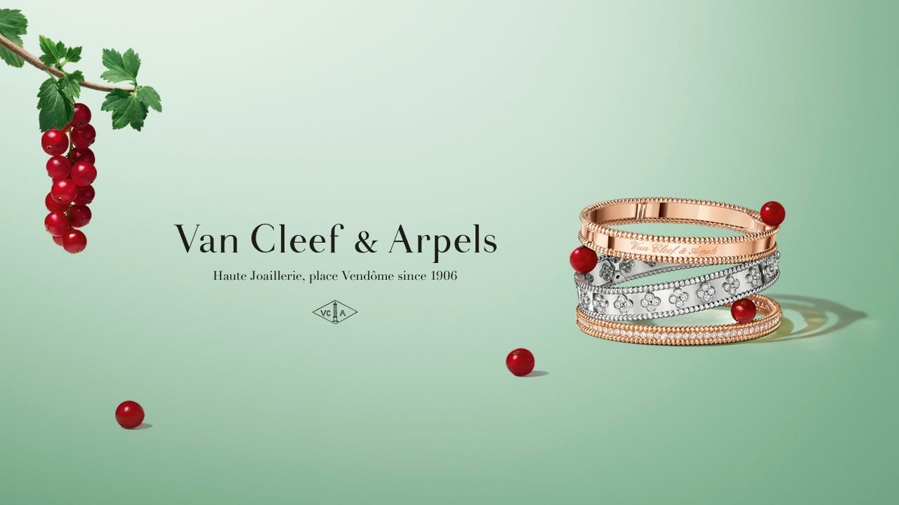 Van Cleef & Arpels' Perlée collection | A luminous dance of golden beads ✨