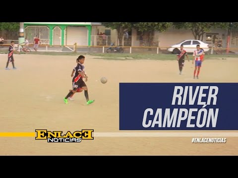 River campeón del X hexagonal infantil