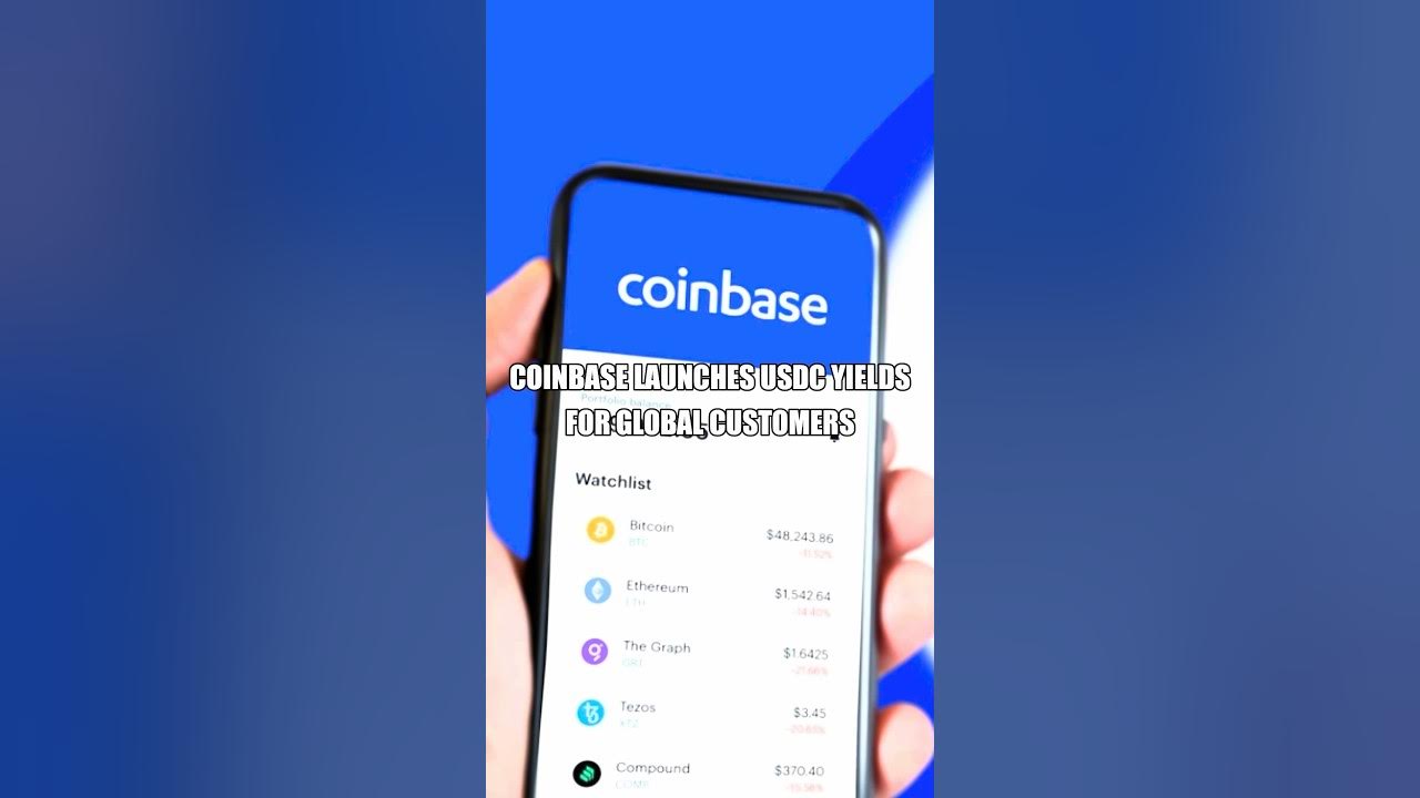 Coinbase Launches USDC Yields For Global Customers! #coinbase - YouTube
