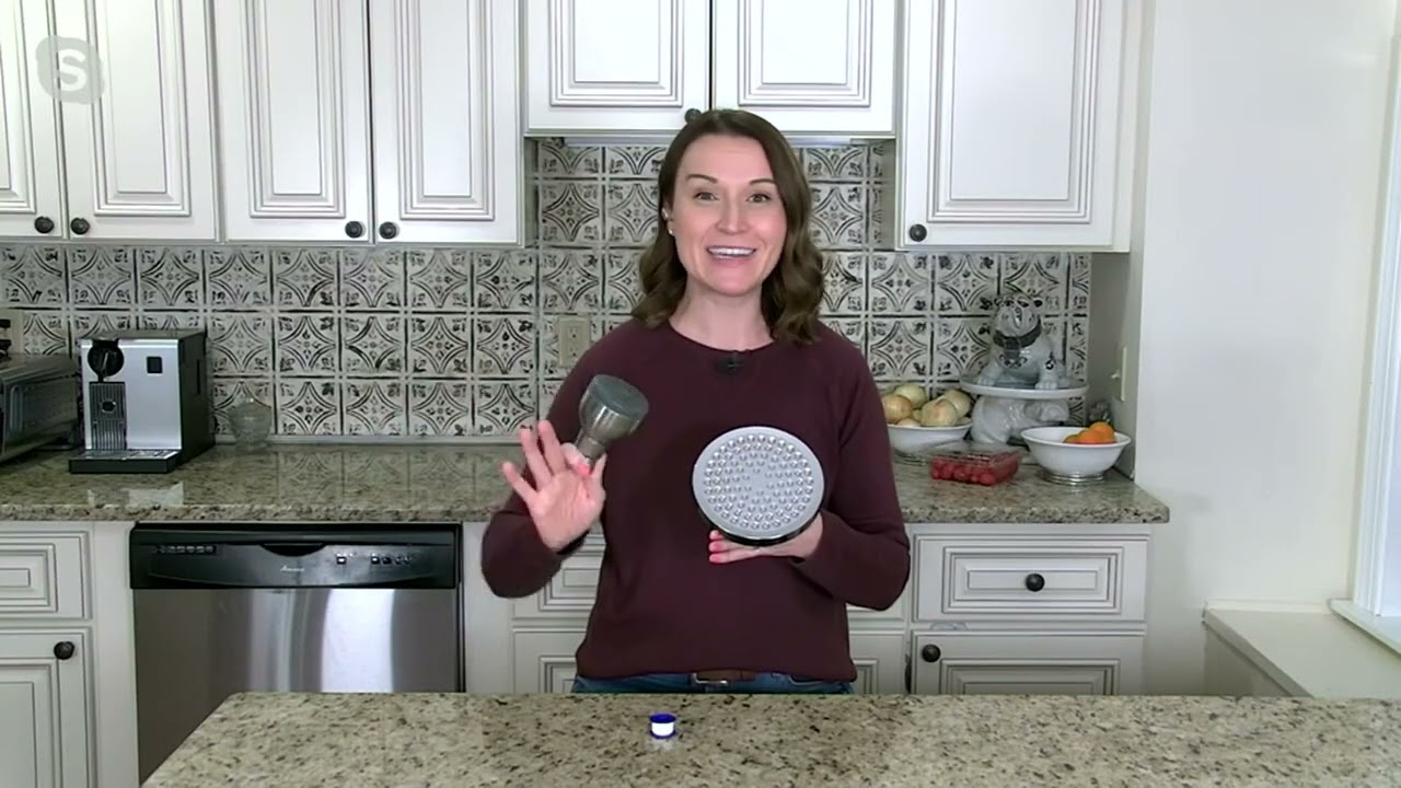 DreamSpa Luxury Adjustable Rainfall Showerhead on QVC