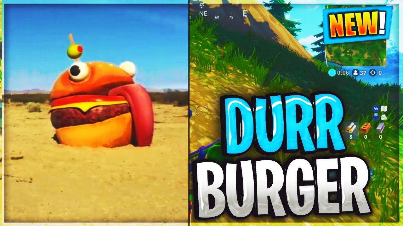 New Desert Map Durr Burger Found In Desert Fortnite Battle Royale Youtube