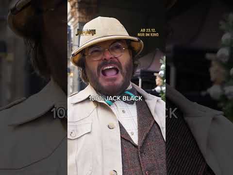 Jack-Black-Fans, versammelt euch! #JumanjiOpenWorld - Ab 23.12. NUR im Kino.