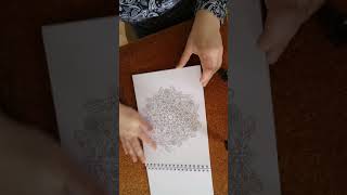 Coloriage 'COLORYA' mandalas nature magique